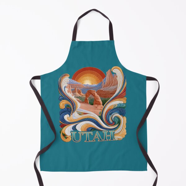 Item preview, Utah Ornamental Landscape with Delicate Arch designed and sold by Lena Owens at OLena Art..