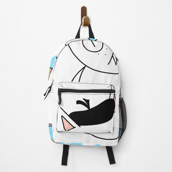 Item preview, MEAN CAT painter - white designed and sold by motherbrainart.