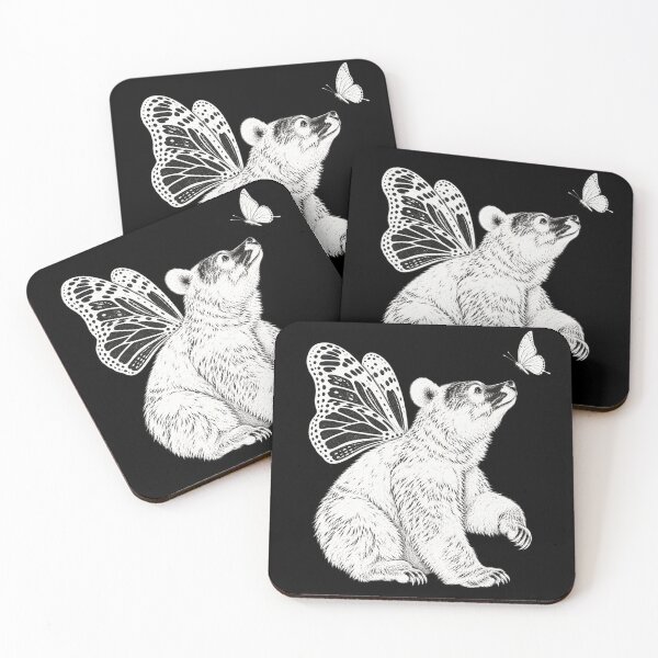 Item preview, Bear With Butterfly Wings designed and sold by Ribeiro-Art.