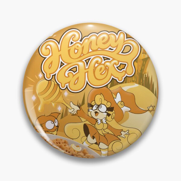 Item preview, Honey Hex Cereal Box Cover! designed and sold by YowLife.