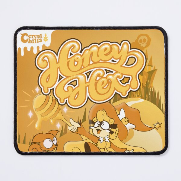 Item preview, Honey Hex Cereal Box Cover! designed and sold by YowLife.
