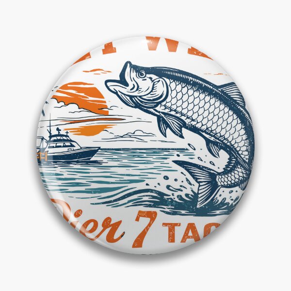 Item preview, Key West Pier 7 Tackle Fishing Poster designed and sold by Matinez Pink.
