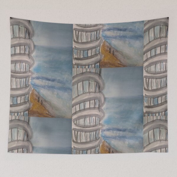 Item preview, Where the Ocean Begins Gold Coast Coastal Art  designed and sold by ShonaCallumArt.