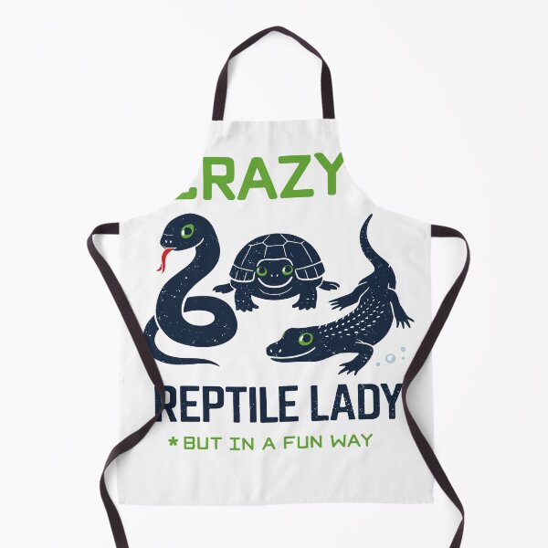 Item preview, Crazy Reptile Lady In A Fun Way Poster designed and sold by Matinez Pink.