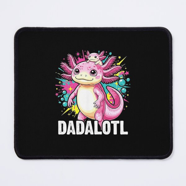 Item preview, Dadalotl Cute Axolotl Dad and Baby Family Pun Design designed and sold by MiALopezArt.