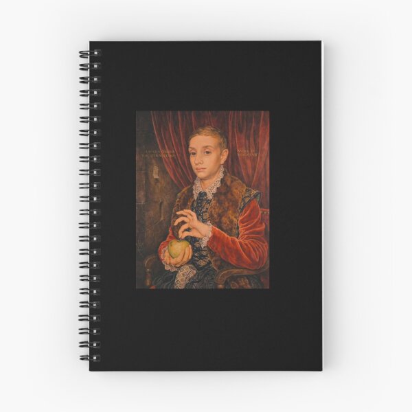 Item preview, Classical Oil Painting Boy Holding Green Apple Artwork designed and sold by Johadel8.