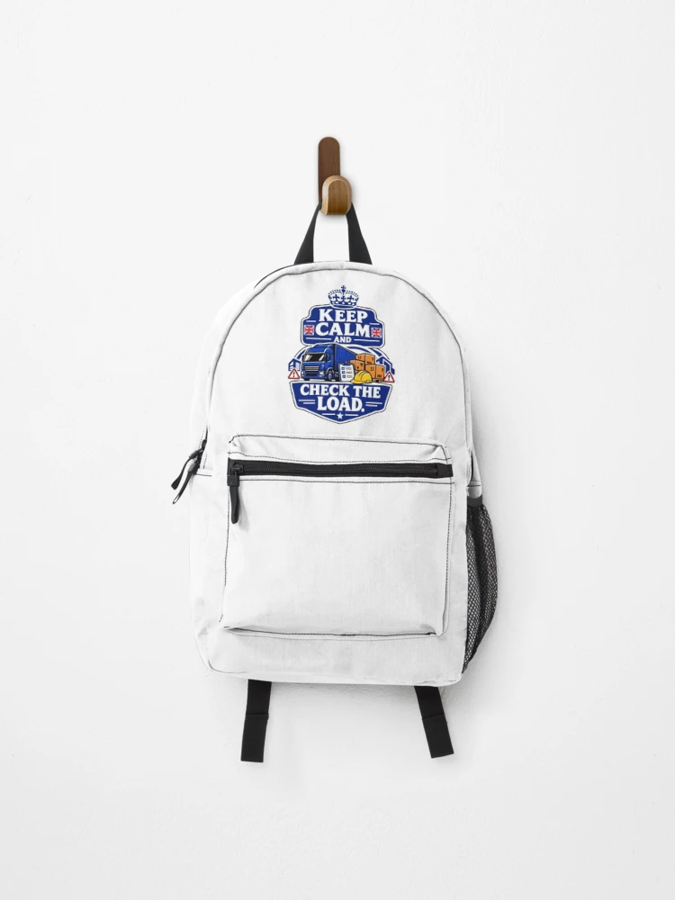 Thumbnail 1 of 3, Backpack, Keep Calm Check the Load designed and sold by RAS-77.