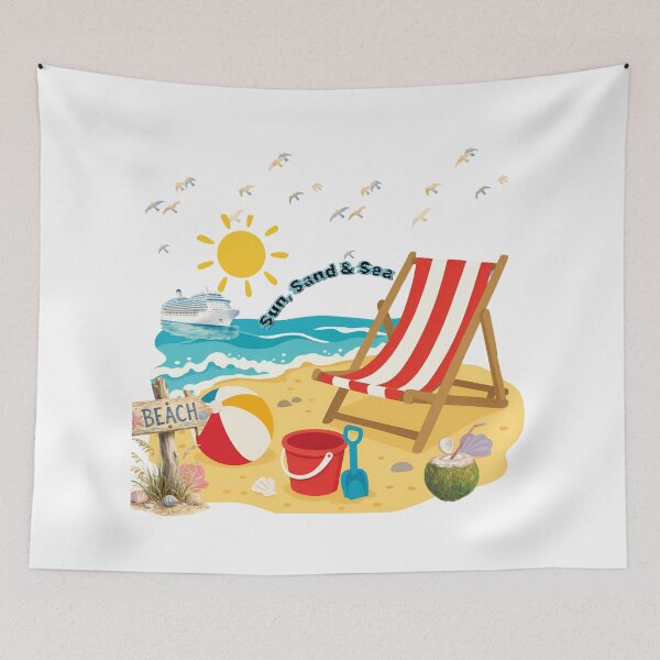 Item preview, Summer Beach Vacation designed and sold by Kuevitaglowshop.