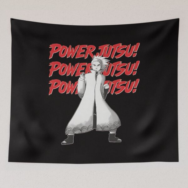 Item preview, POWER JUTSU! Anime Character Action Pose Red designed and sold by Miroko-Draw.