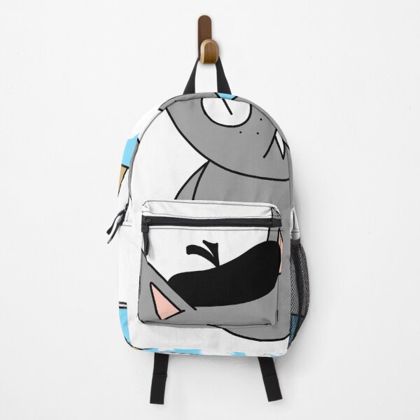Item preview, MEAN CAT painter - gray designed and sold by motherbrainart.