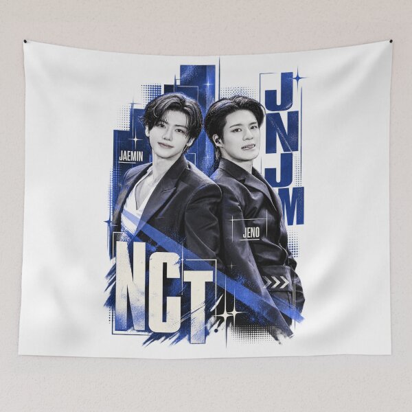Item preview, NCT JNJM BOTH SIDES Futuristic Poster designed and sold by Valeree Store.