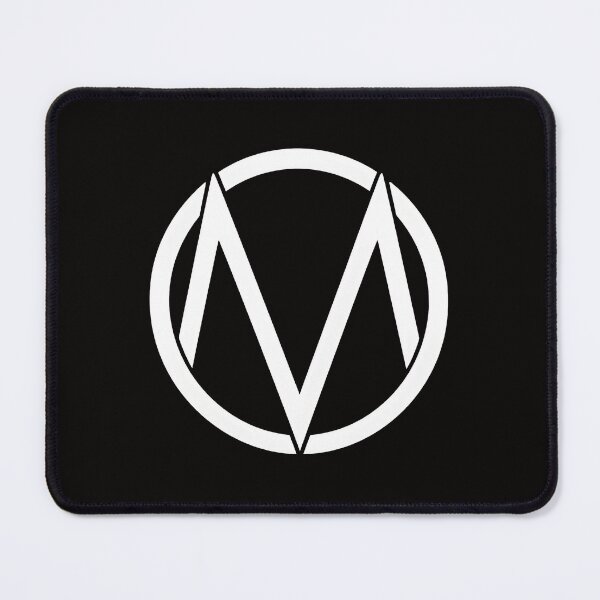 Item preview, Stylized M Letter Circle Emblem designed and sold by Miroko-Draw.