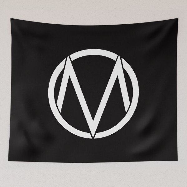 Item preview, Stylized M Letter Circle Emblem  designed and sold by Miroko-Draw.