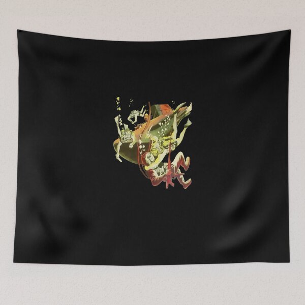 Item preview, Retro Underwater Scuba Divers Battle Art designed and sold by OskariNikula23.