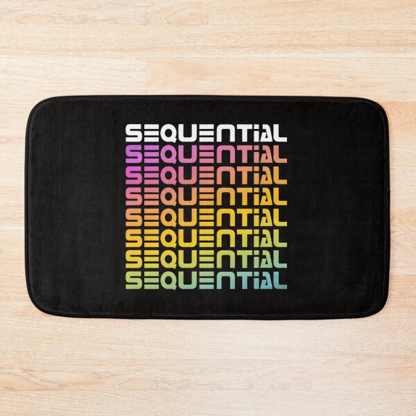 Item preview, SEQUENTIAL Typography  designed and sold by Miroko-Draw.