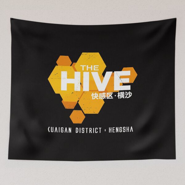 Item preview, The Hive Hexagon Geometric Textured  designed and sold by Miroko-Draw.