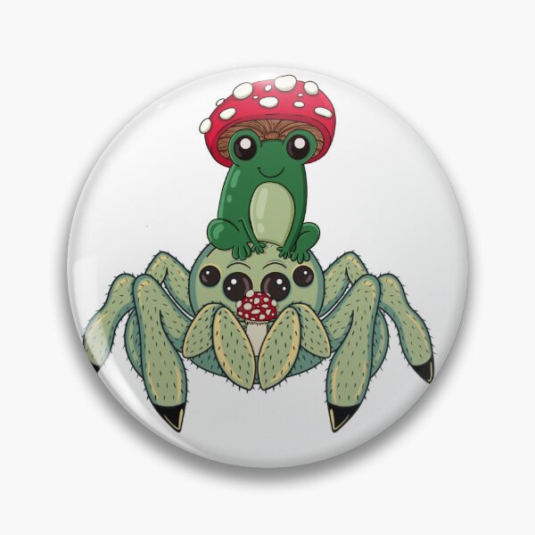 Item preview, Gilded Silk Studio: #hextober 2026 Day 5 - Frog designed and sold by meg_burg_art.