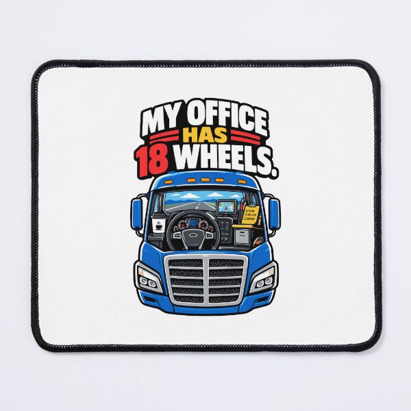 Item preview, My Office Has 18 Wheels designed and sold by RAS-77.