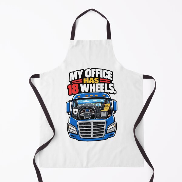 Item preview, My Office Has 18 Wheels designed and sold by RAS-77.