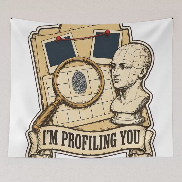 Item preview, Forensic Psychology I'm Profiling You | Funny Criminology Psychology Student designed and sold by StickyGuys.
