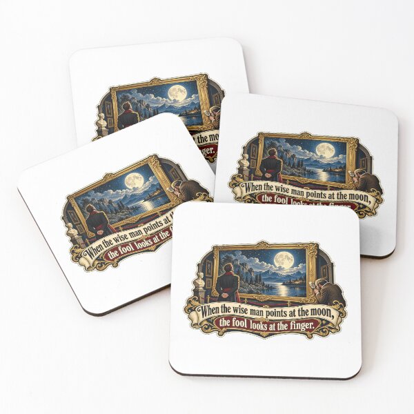 Item preview, Museum Frame vs Moonlit Landscape designed and sold by DesignArtEmpire.