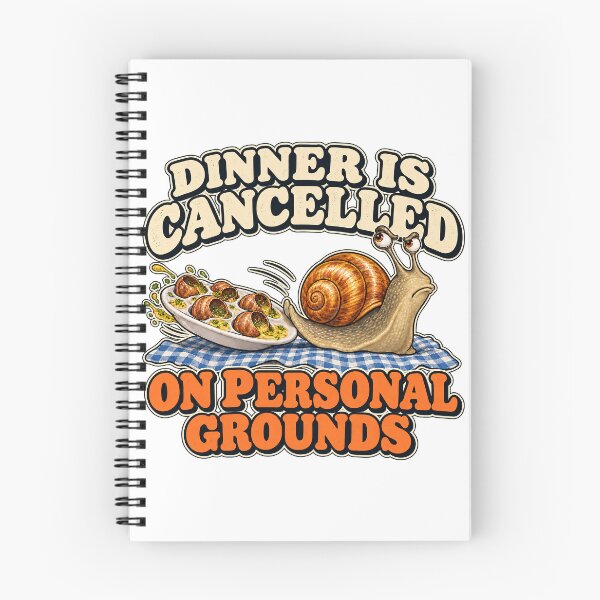 Item preview, DINNER IS CANCELLED ON PERSONAL GROUNDS designed and sold by WheelieGdArt.