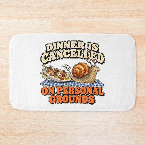 Item preview, DINNER IS CANCELLED ON PERSONAL GROUNDS designed and sold by WheelieGdArt.