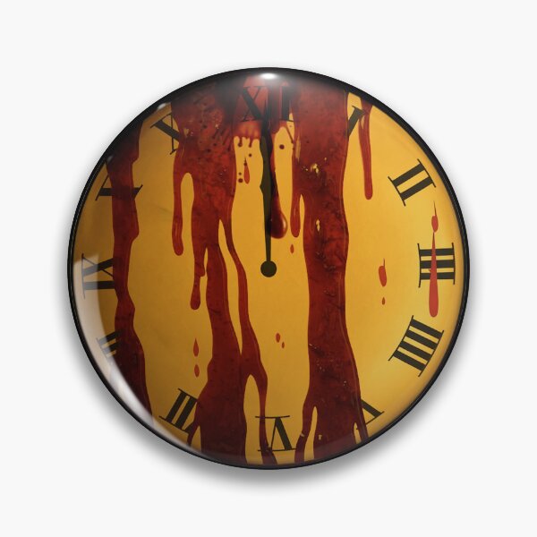 Item preview, The Watchmen Doomsday Clock Smiley designed and sold by Erik Sama.