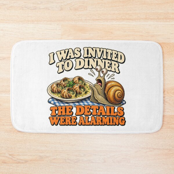 Item preview, I WAS INVITED TO DINNER  THE DETAILS WERE ALARMING designed and sold by WheelieGdArt.