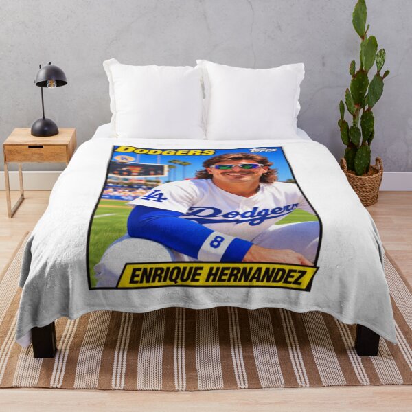 Item preview, David Vassegh Dodgers Enrique Kike Hernandez designed and sold by SarlineStudio.