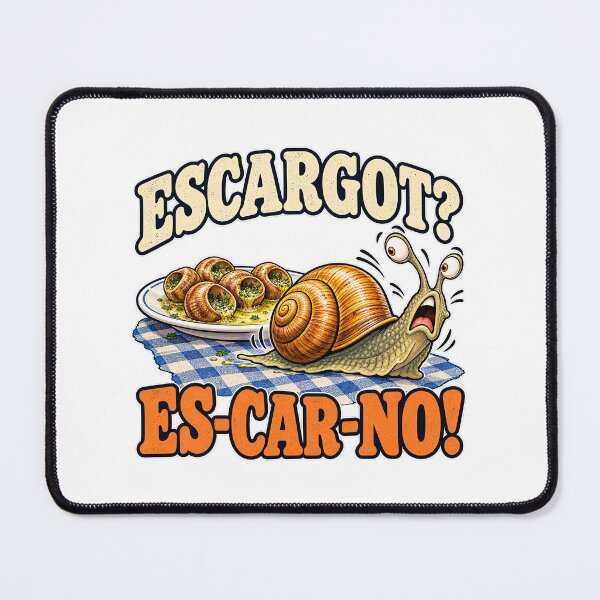 Aperçu de l'œuvre ESCARGOT ? ES-CAR-NO ! créée et vendue par WheelieGdArt.