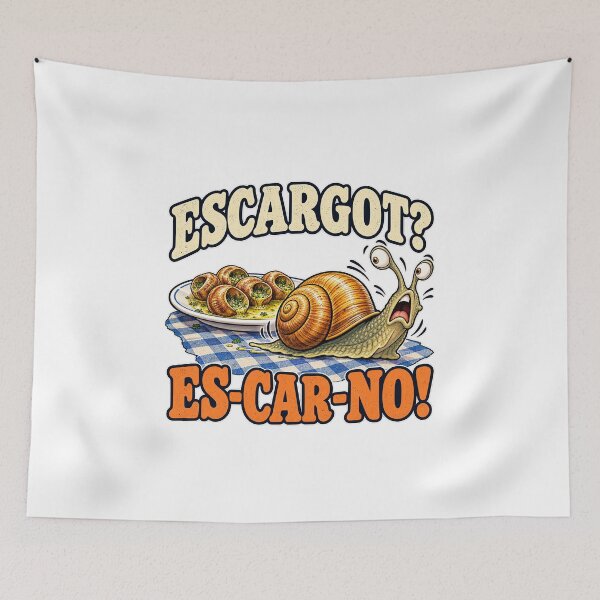Item preview, ESCARGOT? ES-CAR-NO! designed and sold by WheelieGdArt.