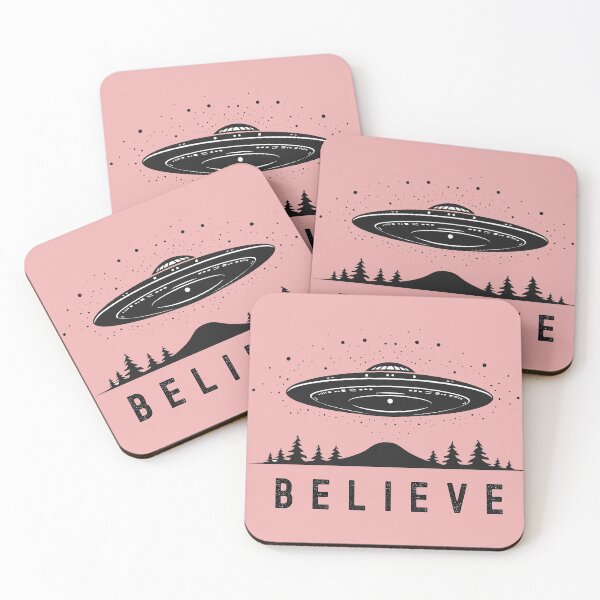 Item preview, Believe UFO, Forest Spaceship Alien designed and sold by Ribeiro-Art.
