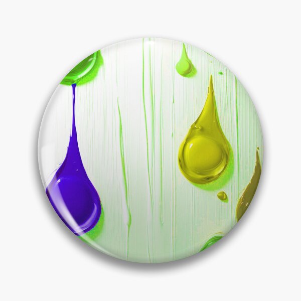Item preview, 3D Melting Paint Trippy Green Purple and Yellow designed and sold by Ingorgia Studio.