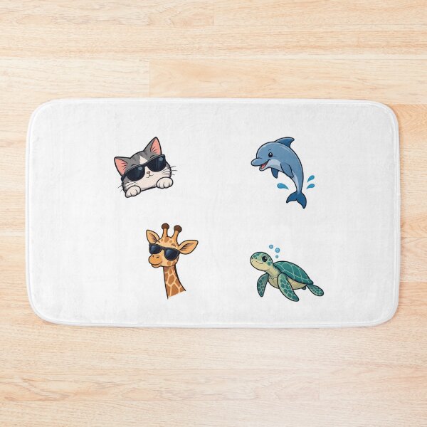 Item preview, Cool Animals Wearing Sunglasses Cute Animal Pack designed and sold by MyTouTchiHbal.