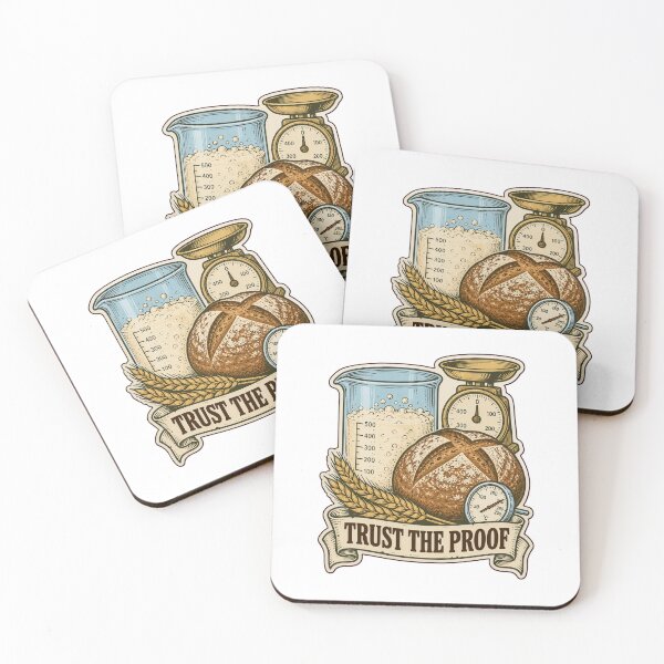Item preview, Baking Science Trust the Proof | Sourdough Bread Baker Chemistry Pun designed and sold by StickyGuys.
