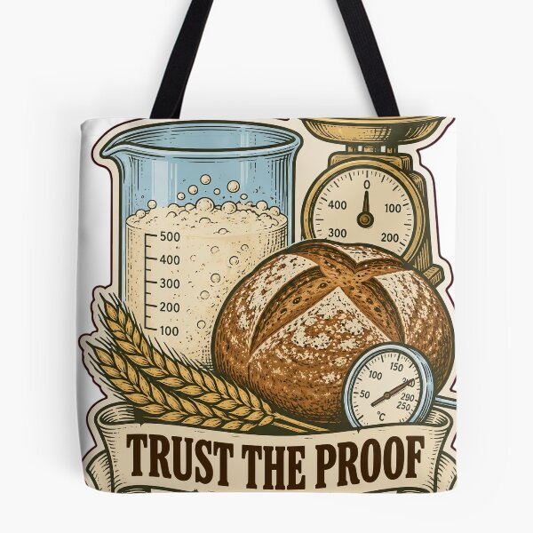 Item preview, Baking Science Trust the Proof | Sourdough Bread Baker Chemistry Pun designed and sold by StickyGuys.