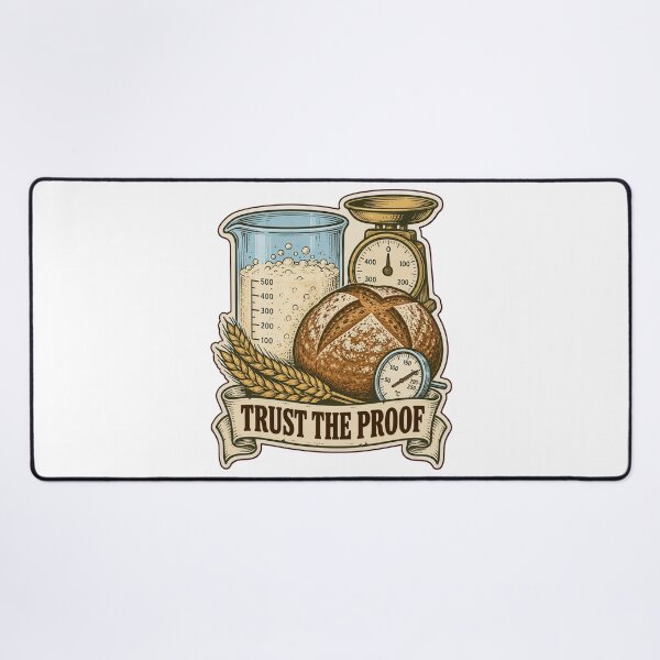 Item preview, Baking Science Trust the Proof | Sourdough Bread Baker Chemistry Pun designed and sold by StickyGuys.