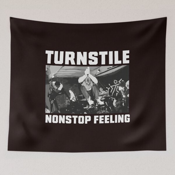 Artikelvorschau, Turnstile Nonstop Feeling Band Performance Art entworfen und verkauft von Comfortix.