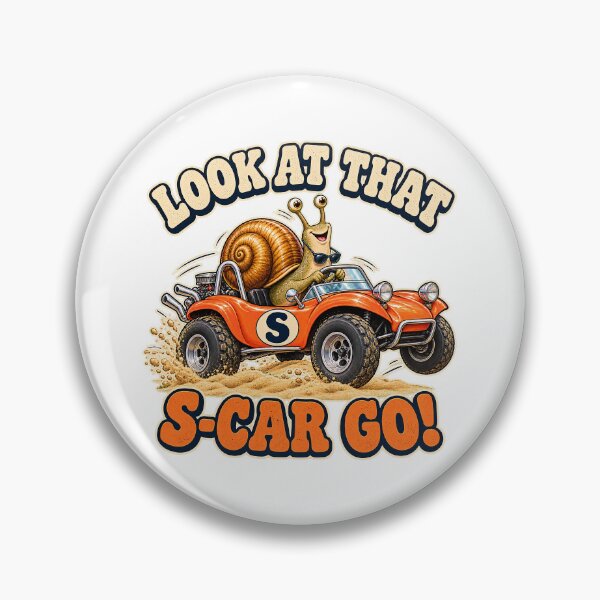 Item preview, LOOK AT THAT S-CAR GO - ⚡ BEACH BUGGY ⚡ designed and sold by WheelieGdArt.