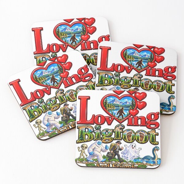 Item preview, LOVING BIGFOOT AND FRIEND designed and sold by LovingMyDream.