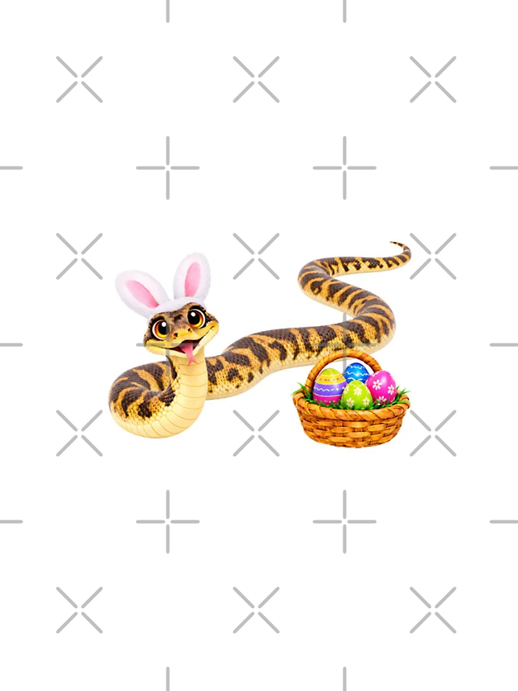 Thumbnail 4 of 4, iPhone Case, Timor Python Easter Basket designed and sold by Sillytoe.