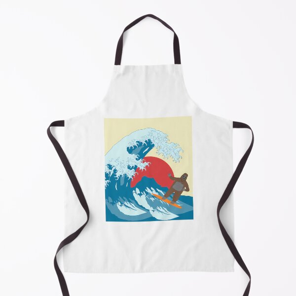 Item preview, Big Lez Show Surfing On Great Big Wave Sunny Day On Beach Druggo Funny Cute Big Lez Show Funny Bigfoot Great Wave Off Kanagawa designed and sold by Aehausman.