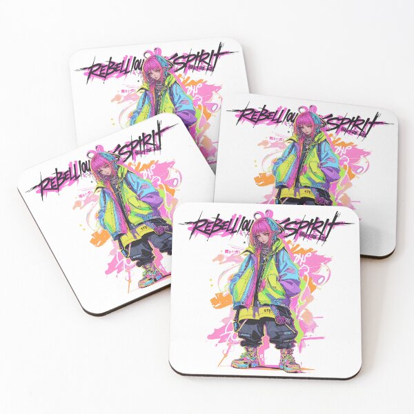 Item preview, Anime Street Rebel – Neon Japanese Graffiti designed and sold by RH Design Lab.
