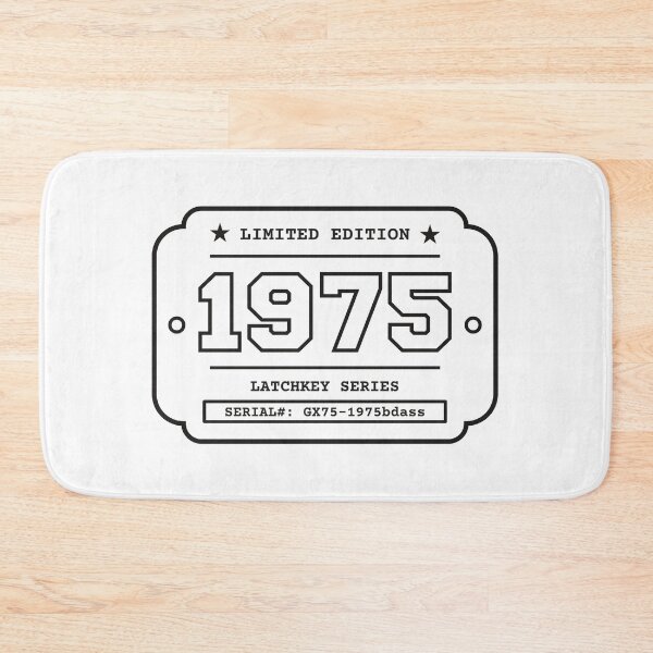 Item preview, 1975 Limited Edition Birth Year Latchkey Series Vintage Badge Black designed and sold by HYPNK.