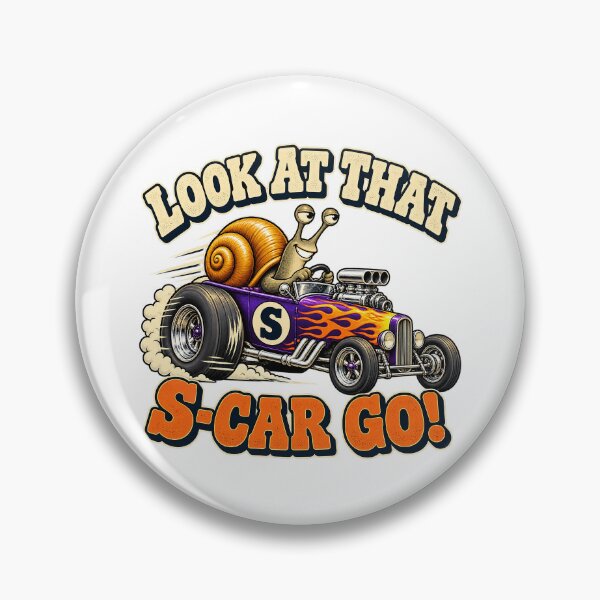 Item preview, LOOK AT THAT S-CAR GO - ⚡ HOT ROD⚡ designed and sold by WheelieGdArt.