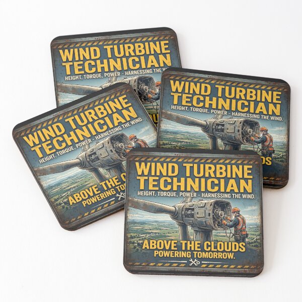 Item preview, Wind Turbine Technician Height Torque Power Shirt designed and sold by StudioBilly3000.