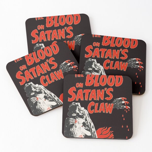 Item preview, The Blood on Satan's Claw Retro Horror Movie Art designed and sold by noah-vyre.