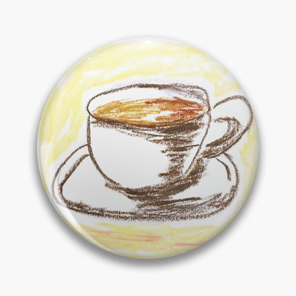 Item preview, 002 - tea (oil pastel drawing) designed and sold by HeiiStudio.