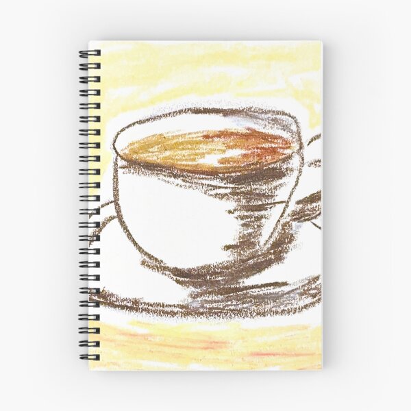 Item preview, 002 - tea (oil pastel drawing) designed and sold by HeiiStudio.